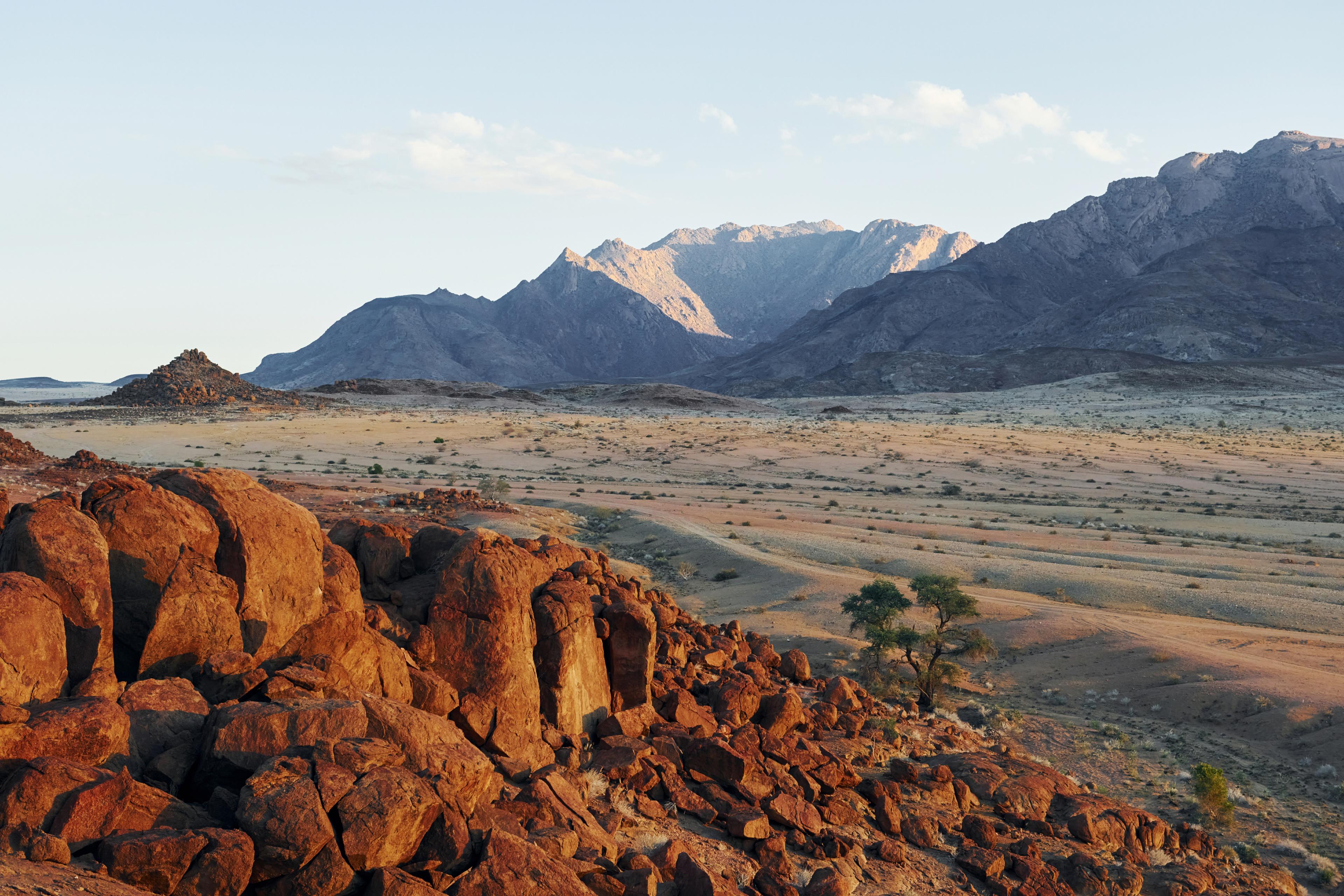 4x4 vehicle in Namibia landscape